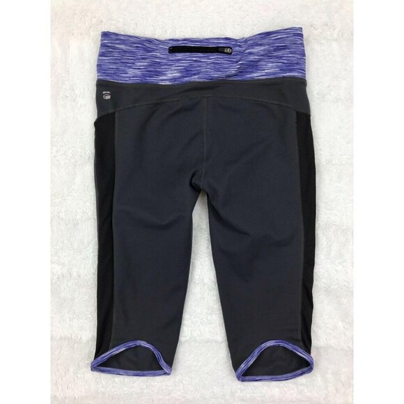 Fabletics Rio Run Crop Leggings XS Zip Pocket - Picture 2 of 6